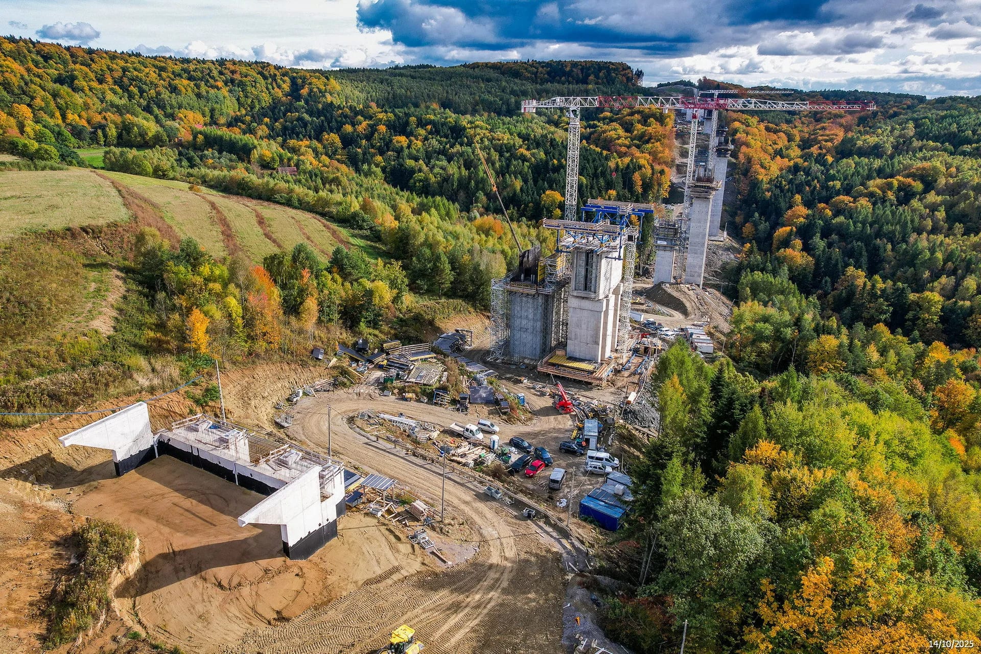 Budowa estakady na S19, Podkarpacie